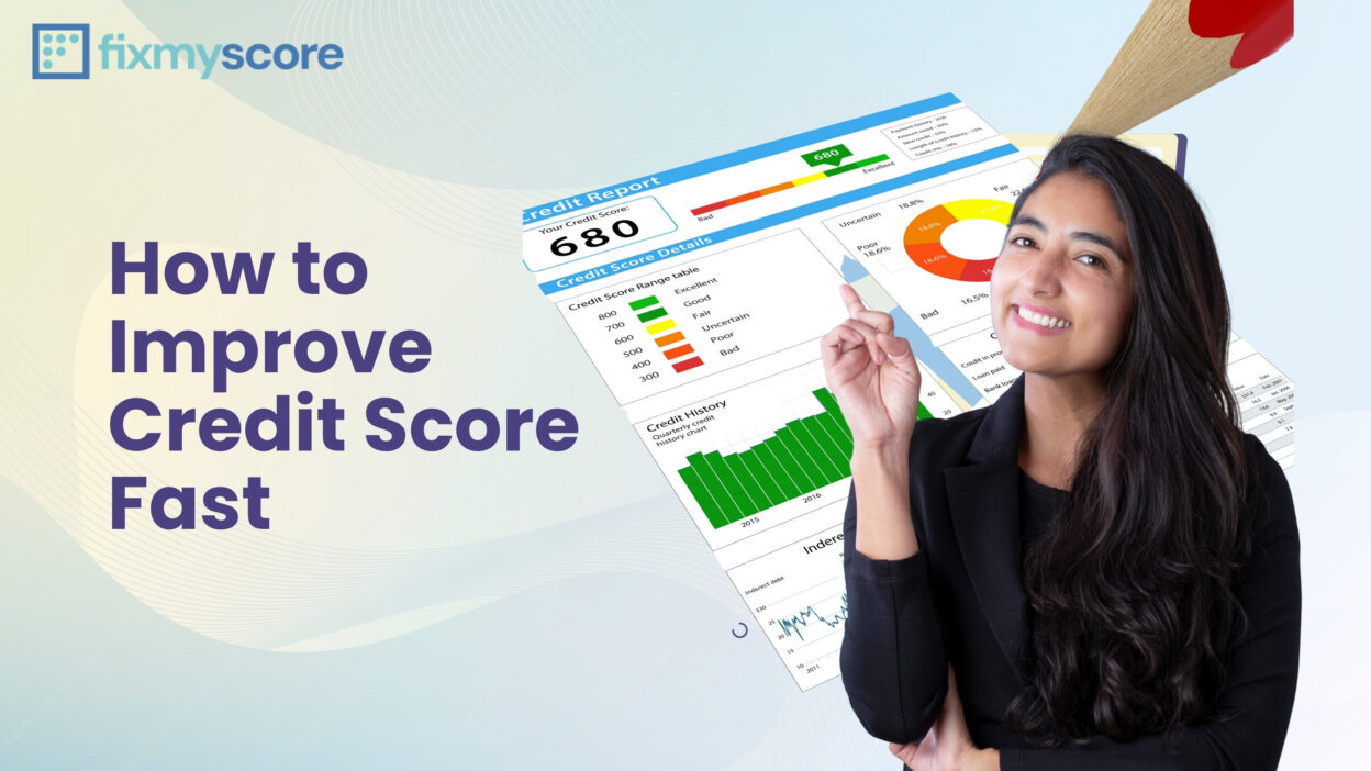 How to improve credit score fast