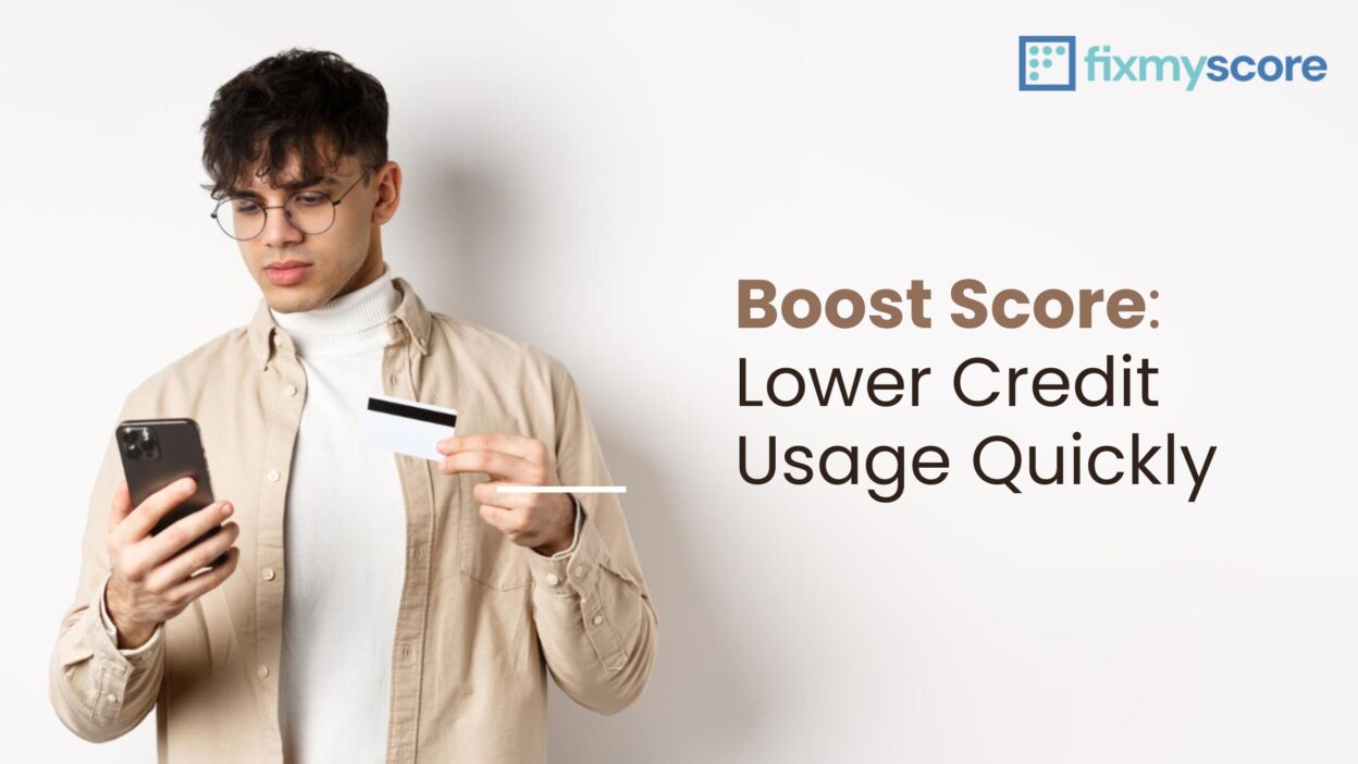 how to lower credit utilization rate