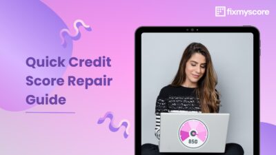 fast credit score repair in India