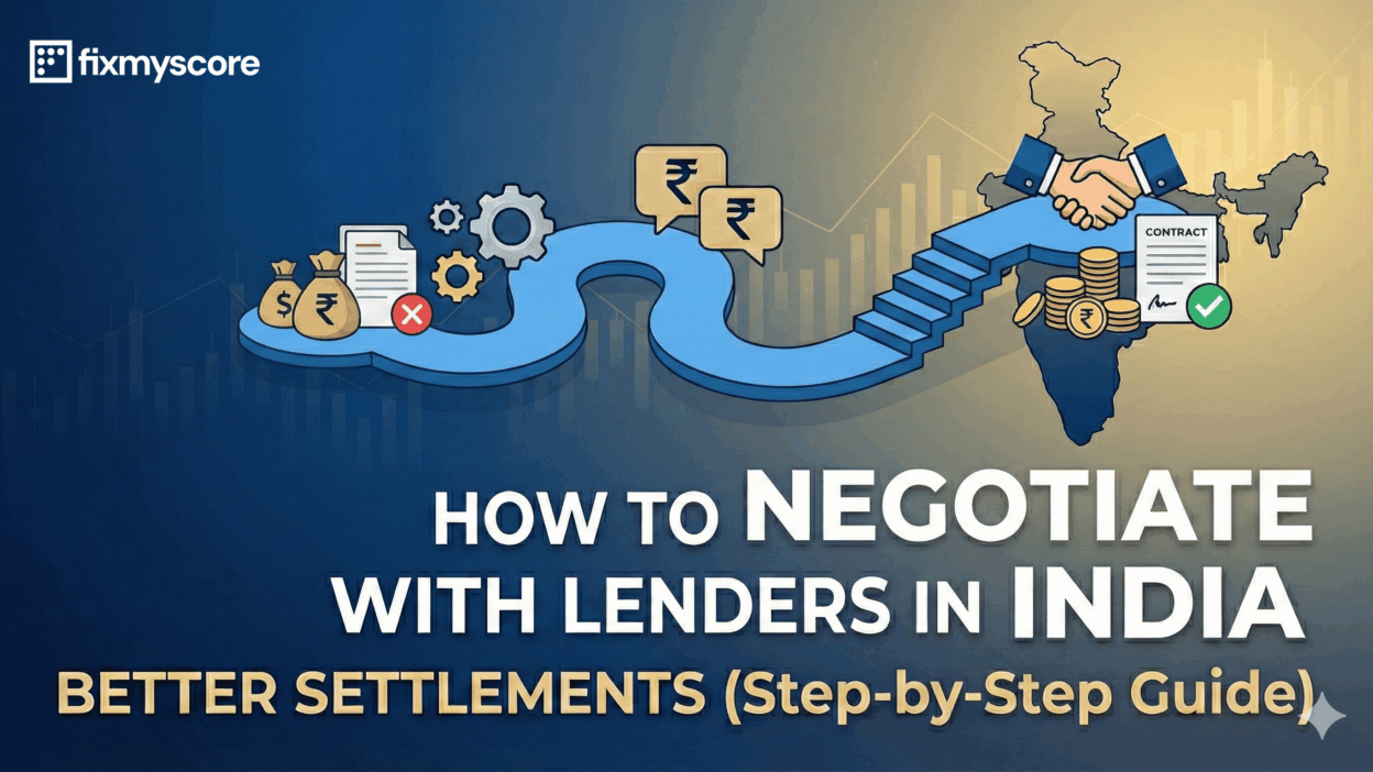 negotiate with lenders