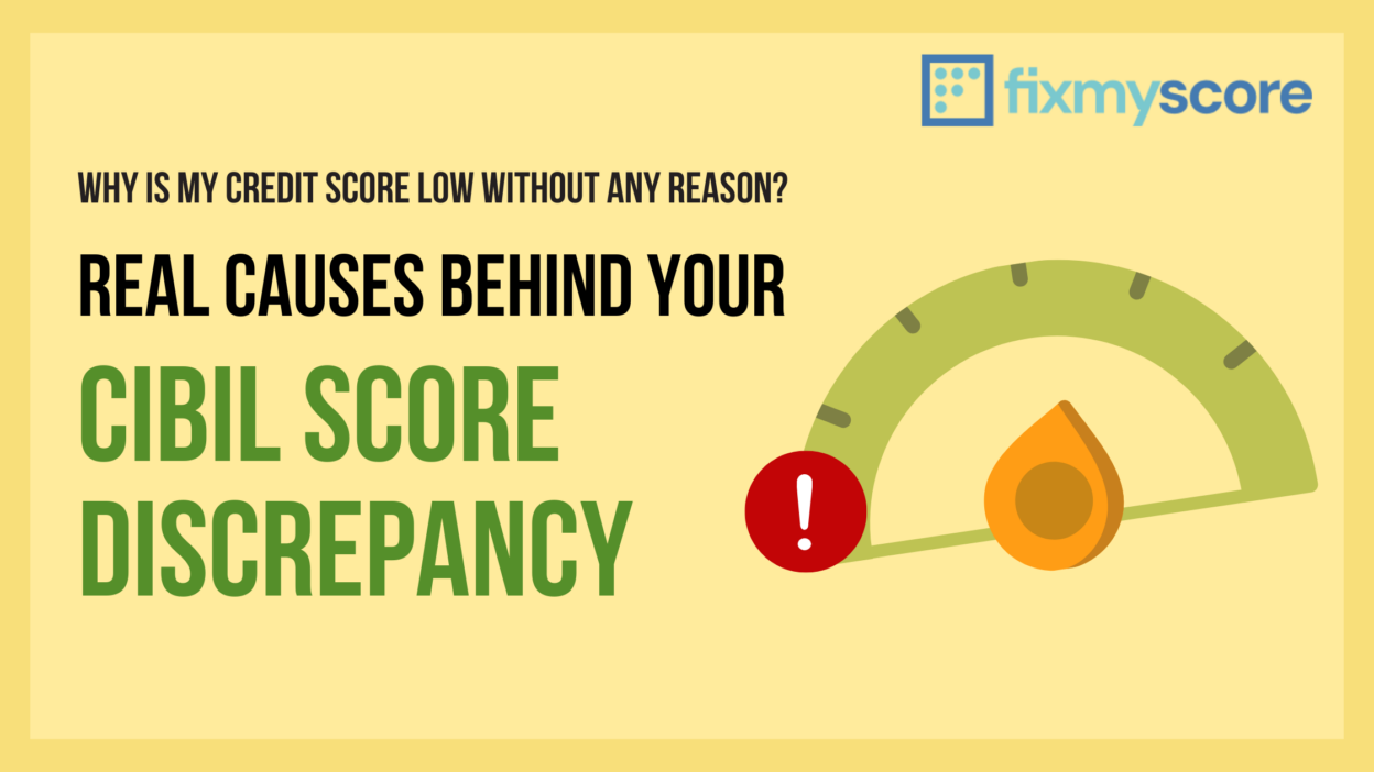 credit low without any reason