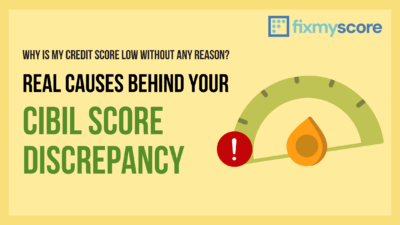 credit low without any reason